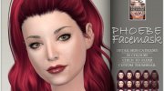 Phoebe facemask для Sims 4 миниатюра 1