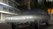 Dodge Charger 426 RT 1968 Bullitt для GTA Vice City миниатюра 15