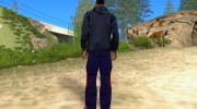 Nike Air Force Ones in Purple and Blue для GTA San Andreas миниатюра 3