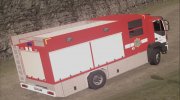 Пожарный Iveko Trakker АЦ - 3,5 - 40 Пеленг Казахстан for GTA San Andreas miniature 2