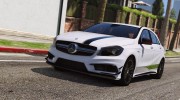 Mercedes-Benz Classe A 45 AMG Edition 1 для GTA 5 миниатюра 7