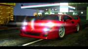 Ferrari F40 (RHA) для GTA San Andreas миниатюра 1