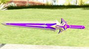 Purple Sword para GTA San Andreas miniatura 1