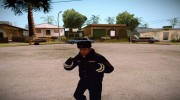 Полиция РФ в зимней форме V1 для GTA San Andreas миниатюра 7