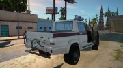 УАЗ Пикап Росгвардия для GTA San Andreas миниатюра 8
