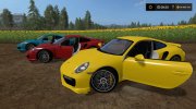 Porsche 911 Turbo S Coupe (991) 2016 для Farming Simulator 2017 миниатюра 3