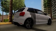 Volkswagen Polo GTi 2011 для GTA San Andreas миниатюра 5