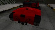 Черно-красные зоны пробития T25 AT для World Of Tanks миниатюра 4