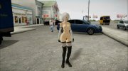 2B Nude Big Ass Version With a Face HD для GTA San Andreas миниатюра 2
