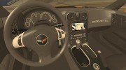 Chevrolet Corvette ZR1 Black Revel para GTA San Andreas miniatura 6