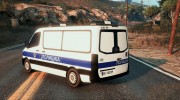 Serbian Police Van - Srpska Marica para GTA 5 miniatura 2