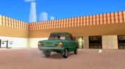 ЗАЗ 968 Сток для GTA San Andreas миниатюра 4