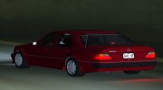 1992 Mercedes-Benz 500E (W124) for GTA San Andreas miniature 14