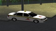 Lada Priora Такси for GTA San Andreas miniature 3
