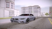 2015 BMW M4 Coupe для GTA San Andreas миниатюра 1