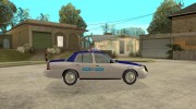 Ford Crown Victoria Virginia Police для GTA San Andreas миниатюра 5