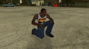 Белая майка, красивый закат para GTA San Andreas miniatura 3