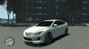 Mazda 6 Sport for GTA 4 miniature 1