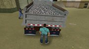 Peterbilt 359 Dumper para GTA Vice City miniatura 13