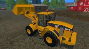 CAT 966G WHEEL LOADER for Farming Simulator 2015 miniature 2