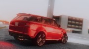 Range Rover Sport SVR для GTA San Andreas миниатюра 2