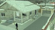 Winter Big Smoke House для GTA San Andreas миниатюра 8