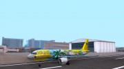 Airbus A320-211 Cebu Pacific Airlines for GTA San Andreas miniature 1