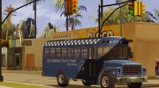 GTA V Vapid Police Prison Bus para GTA San Andreas miniatura 5