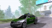 Skoda Octavia German Police para GTA San Andreas miniatura 1
