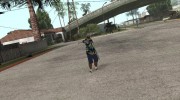 CJ - гангстер para GTA San Andreas miniatura 3