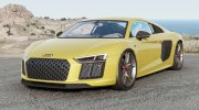 Audi R8 V10 RWS (Type 4S) 2018 для BeamNG.Drive миниатюра 1