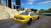 Chevrolet Caprice Classic 1996 Taxi (Taxi LA) for GTA San Andreas miniature 4
