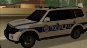 Mitsubishi  Pajero Serbian Police for GTA Vice City miniature 1