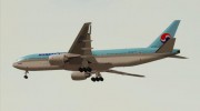 Boeing 777-200ER Korean Air HL7750 para GTA San Andreas miniatura 26