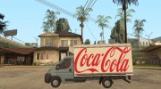 Peugeot Boxer Coca Cola для GTA San Andreas миниатюра 2