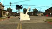 Огромные белые колья из Teenage Mutant Ninja Turtles (2003) для GTA San Andreas миниатюра 6