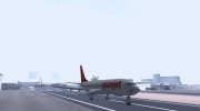 Boeing 737-8F2 Spicejet for GTA San Andreas miniature 5