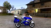Мотоцикл российской милиции для GTA San Andreas миниатюра 5