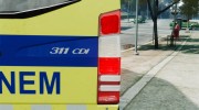 INEM Ambulance for GTA 4 miniature 12