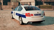 Skoda Octavia Türk Polis Arabası para GTA 5 miniatura 2