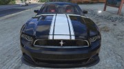 Ford Mustang Boss 302 2013 for GTA 5 miniature 7