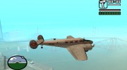 Beechcraft 3MN для GTA San Andreas миниатюра 5