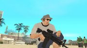 AR-15 (Elcan Version) para GTA San Andreas miniatura 4