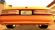 Cadillac Allanté Cabriolet 1990 (Atualizado) для GTA San Andreas миниатюра 10