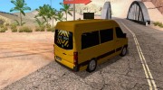 Volkswagen Crafter school bus для GTA San Andreas миниатюра 4