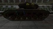 Контурные зоны пробития M26 Pershing для World Of Tanks миниатюра 5