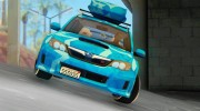 Subaru Impreza WRX STI 2011 Blue Star для GTA San Andreas миниатюра 11