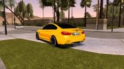 BMW M4 F82 2018 для GTA San Andreas миниатюра 2