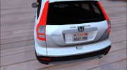 2011 Honda CRV Emergency Management para GTA San Andreas miniatura 3