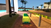 GTA V Brute Bus Airport (IVF) for GTA San Andreas miniature 4